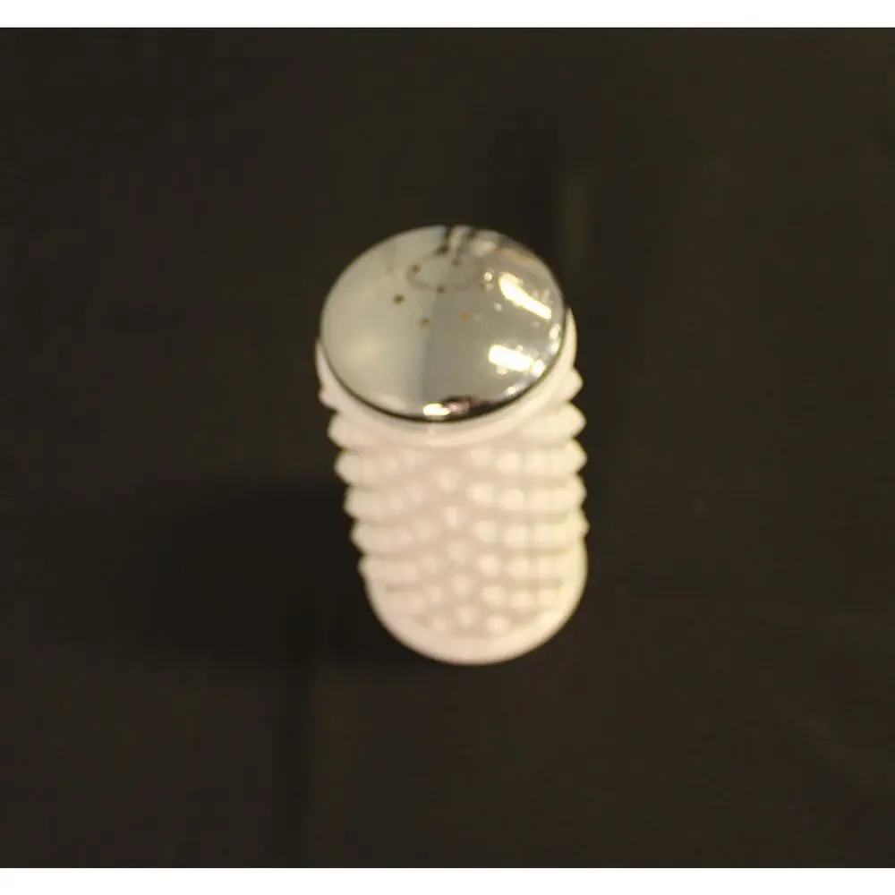 Milk Glass Hobnail Vintage Glass Butter Dish and Salt and Pepper Shakers